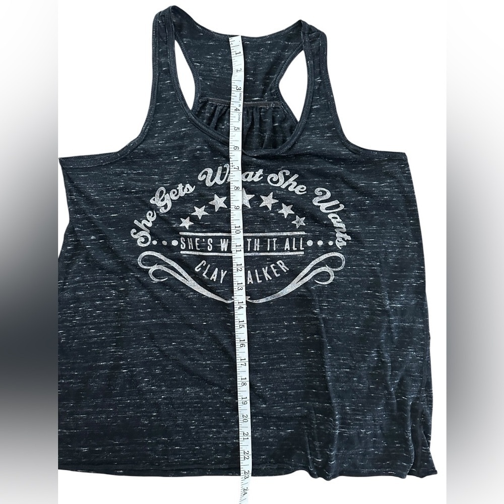 Clay Walker Concert Tank – “She Gets What She Wants” Graphic – Size M - Picture 6 of 6